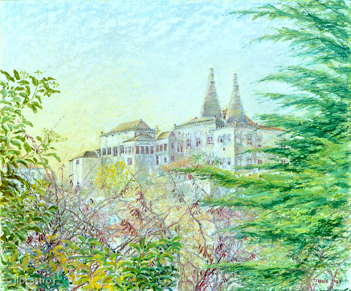 sintra, vista da curva do duche, 91